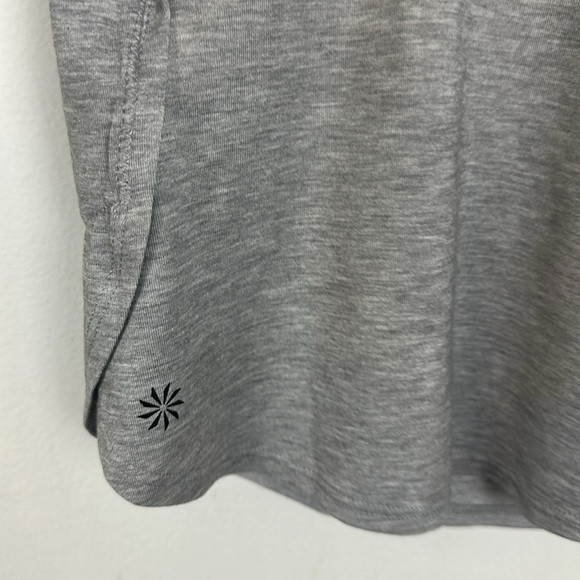 Athleta Girl Comeback Tank Top Grey Heather Sz XS/6 - Picture 5 of 8